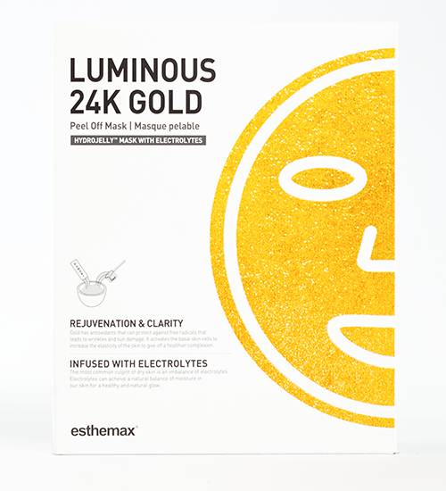 Luminous 24 k Gold Hydrojelly Mask